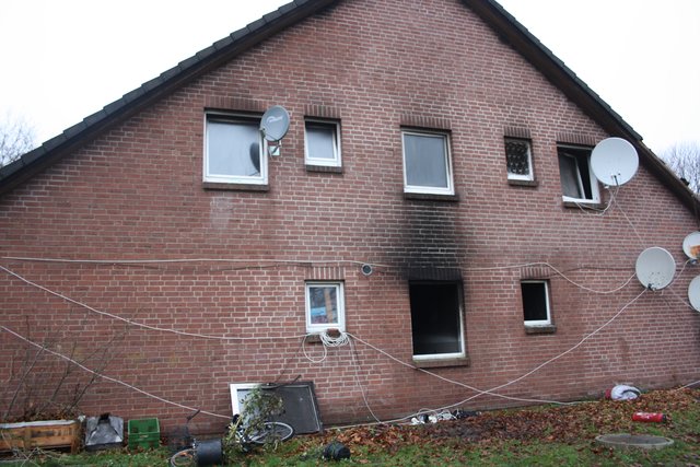 Das Feuer soll im Flur des Hauses ausgebrochen sein