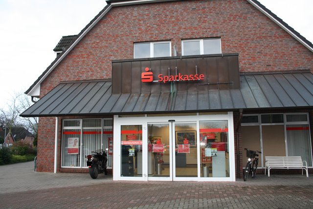 Die Sparkasse in Ramelsloh: Hier eignete sich die Tat