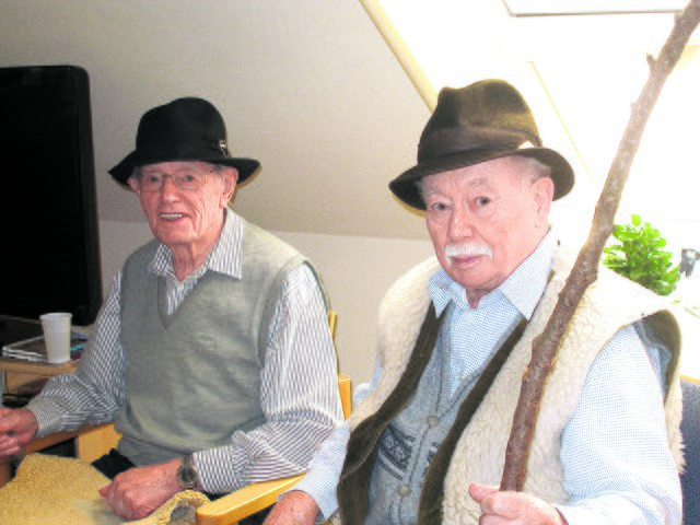 "Wir sind ein richtig gutes Team geworden": die beiden "Hirten" Reinhold Stöbert (li.) und Theodor Zilken