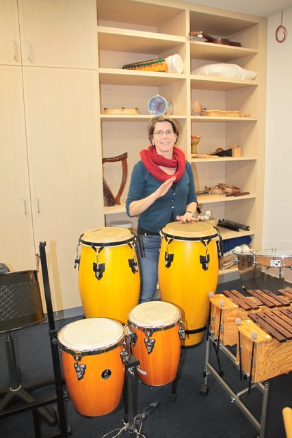 Musiktherapeutin Gesine Winkler