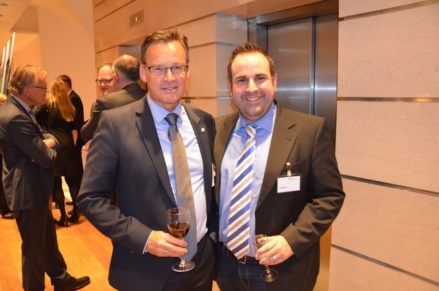 Andreas Gedaschko (ehem. Landrat Landkreis Harburg) und Jan Bauer (Stadtwerke Buchholz)