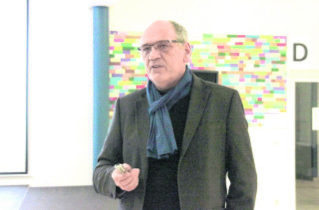 Referent Klaus von Ohlen von "BauBeCon" | Foto: tp