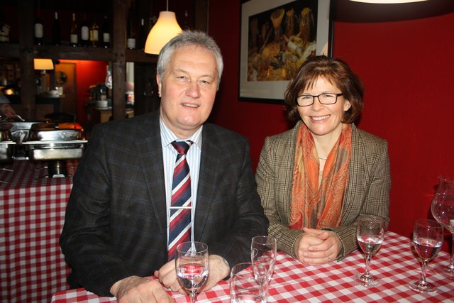 Orstbürgermeister Jürgen Grützmacher mit Stellvertreterin Anke Grabe