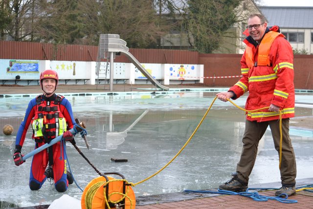 Moritz Schlichting (li.) und Klaus Schmidt