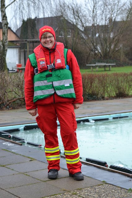 DLRG-Pressesprecherin Margret Holste