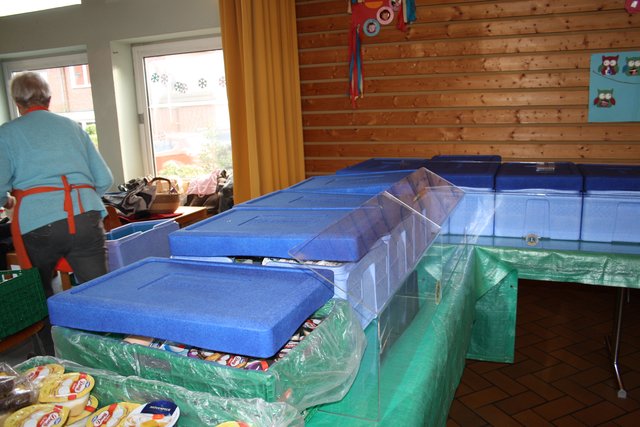 In den Kühlboxen bleiben die Lebensmittel lange frisch