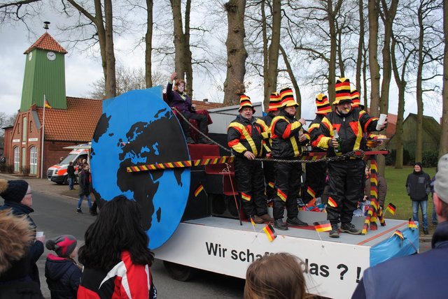 "Wir schaffen das ?!" Auch Angela Merkel schaute vorbei und nordete ihre "Untertanen" in der Flüchtlingsfrage ein