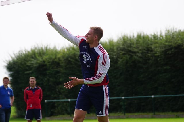 Jörn Martens beim Faustball | Foto: SV Düdenbüttel