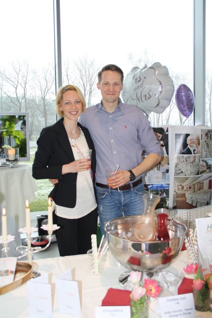 Setzen alles daran, dass die Hochzeit ihrer Gäste ein rundum gelungenes Fest wird: Christine Buchholz und Jan Philip Stöver