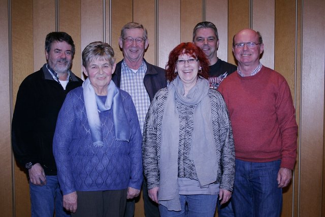 Der wiedergewählte Vorstand (v. li.): Holger Fischer, Erika Bendix, Siegfried Harms, Kristina Sander, Sven Christen und Joachim Wilcke. Es fehlt: Anke Sahlmann | Foto: Wilcke