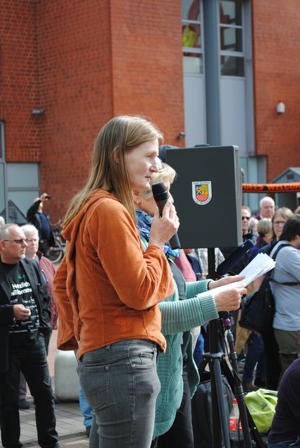 "Flüchtlinge bereichern uns": Bea Trampenau von der Antifaschistischen Erholungs- und Begegnungsstätte Heideruh