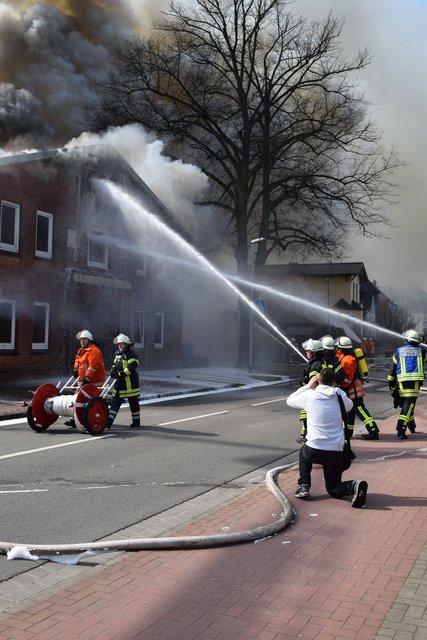 Brand in Winsener Flüchtlingsunterkunft