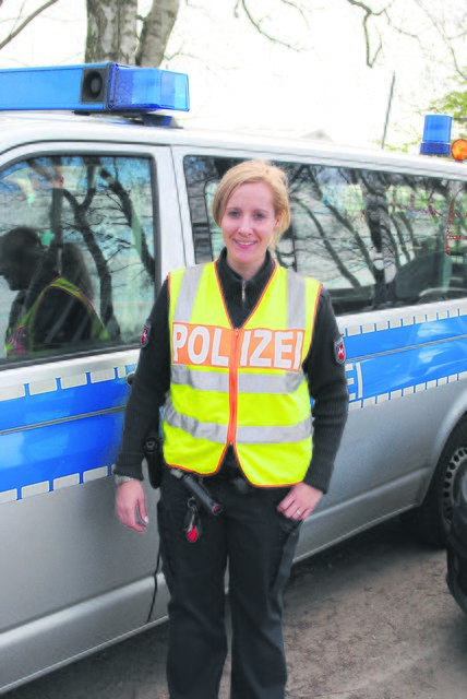 Einsatzleiterin Lena Fredersdorf
