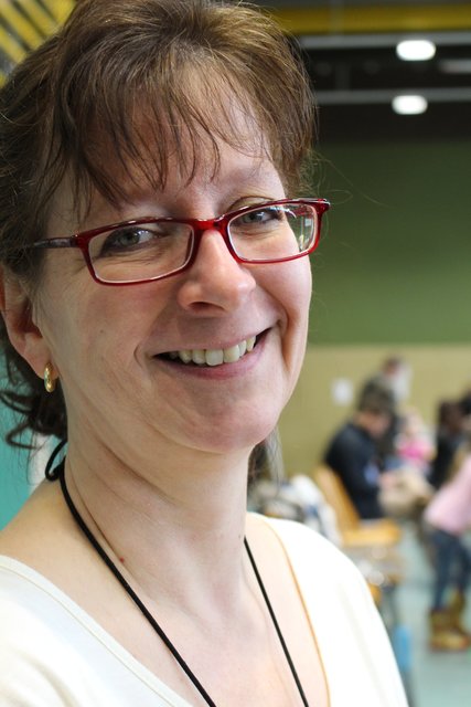 Organisatorin Ilka Bode vom Todtglüsinger SV