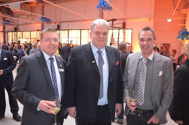 Dirk Hirsch (v. li. 1. Stadtrat Stadt Buchholz), Jan Stöver (Rechtsanwalt und CDU-Ratsherr) und Stadtkämmerer Dirk Schlüter