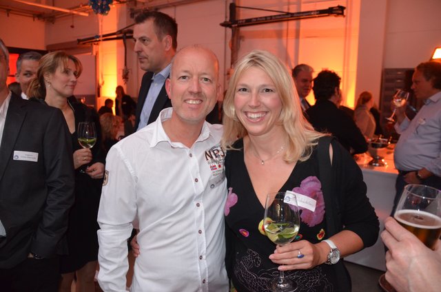 Thorsten Dreyer (Reformhaus Dreyer, Buchholz) mit Partnerin Ute Winkelströter