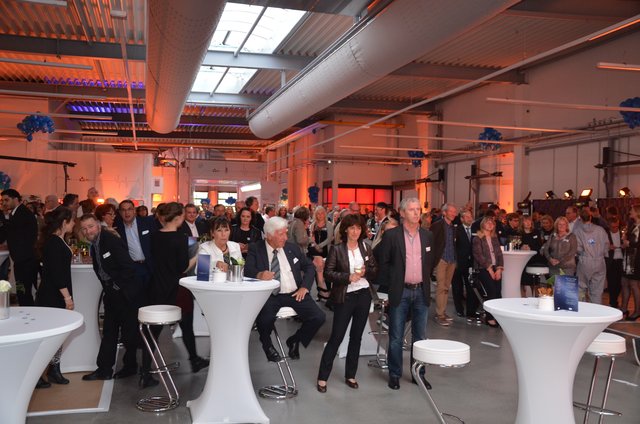 Die Gäste genossen die tolle Atmosphäre während der Feier