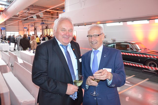 Schwarz-gelbe Fraktion: Heiner Schönecke und Arno Reglitzky