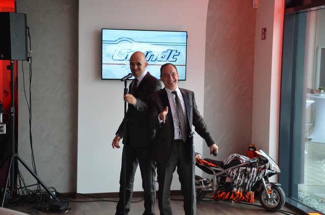 Die "Rats of St. Pauli" begrüßten die Gäste bereits musikalisch am Eingang