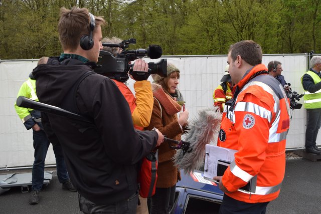 "Massenkarambolage" auf der A39: Großübung im Landkreis Harburg