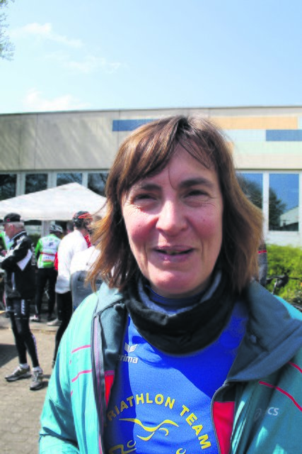 Britta Courtault ist zum ersten Mal eine RTF mitgefahren