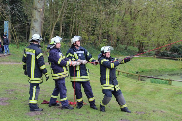 Die Jesteburger Feuerwehr zieht an einem Strang