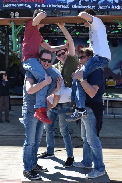 Schweinewiegen: Impressionen Winsener Stadtfest