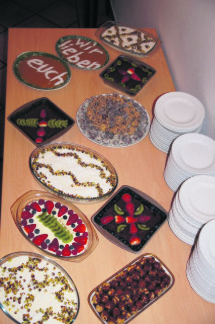 Buffet als Dankeschön | Foto: Marion Weidt