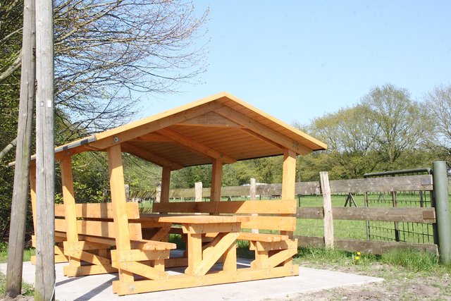 Schutzhütte für Wanderer