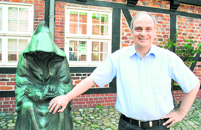 Dr. Hans-Eckhard Dannenberg, Vorsitzender des Stader Geschichts- und Heimatvereins