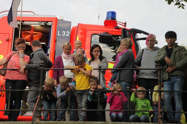 Große und kleine Zuschauer staunten