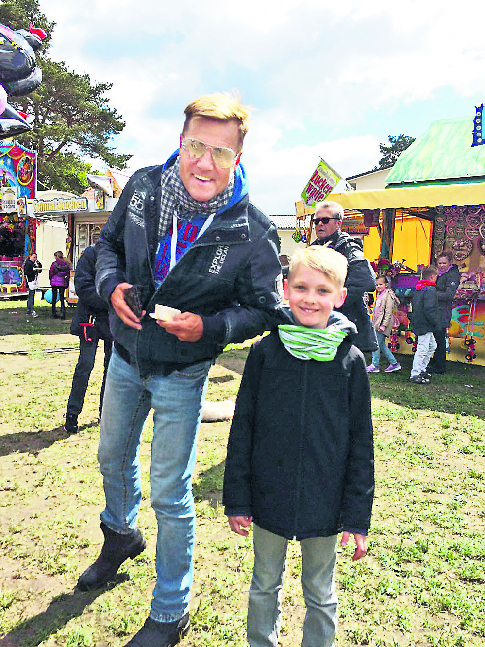 Laurens traf in Hanstedt Dieter Bohlen