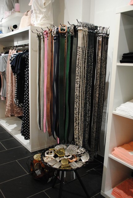 Accessoires runden das Sortiment ab
