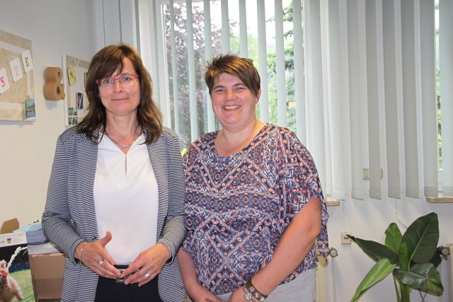 Ute Kück und Martina Wagner (re.)
