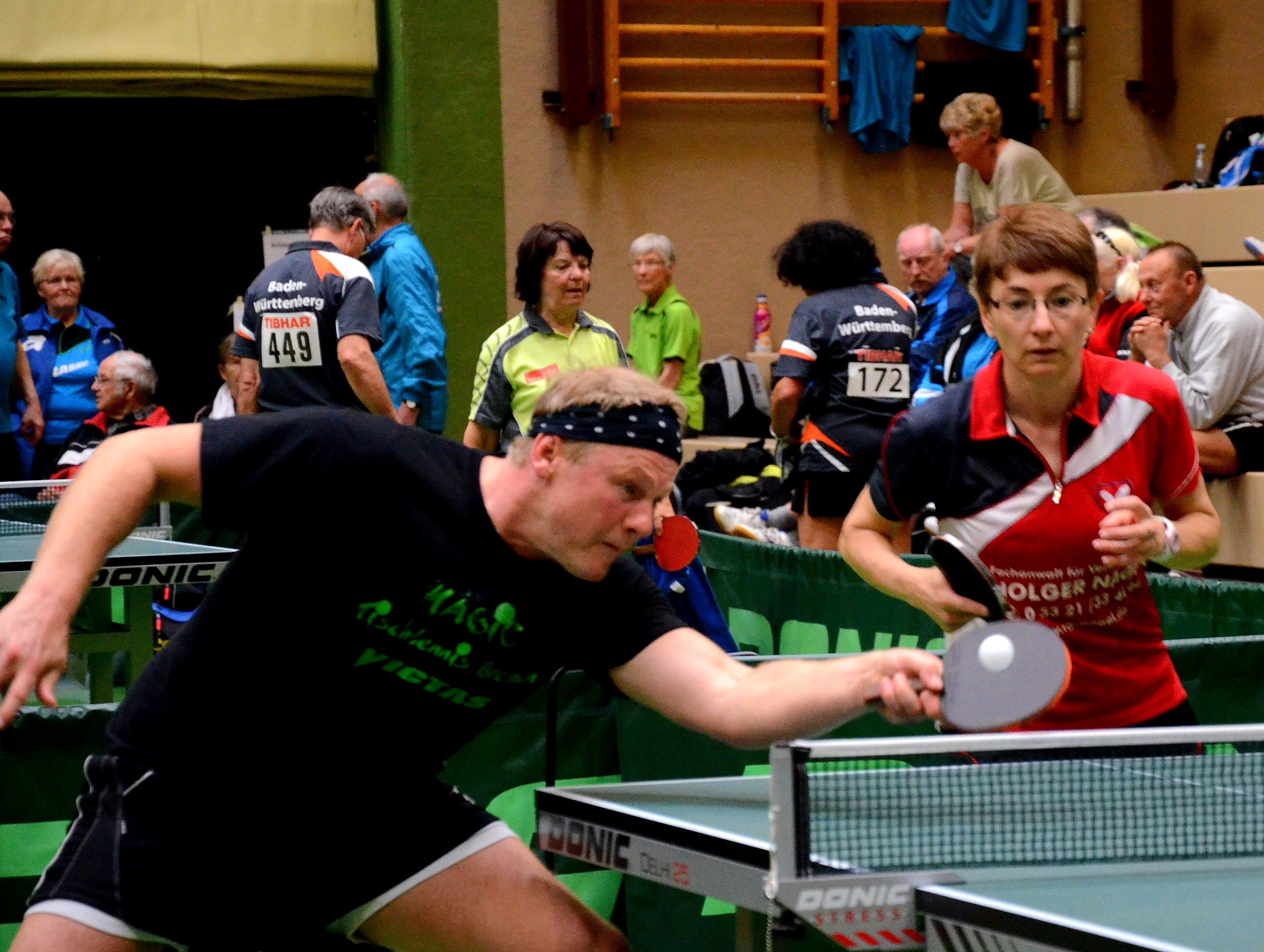 Ralf Schweneker und Velitchka Wais holten im Mixed DM-Silber