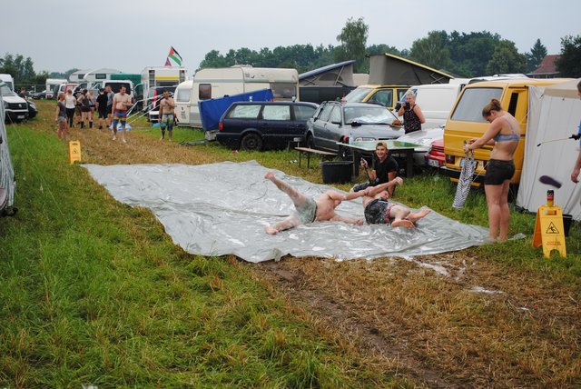 Keine Konzerte am Samstag, die Musikfans hatten trotzdem ihren Spaß