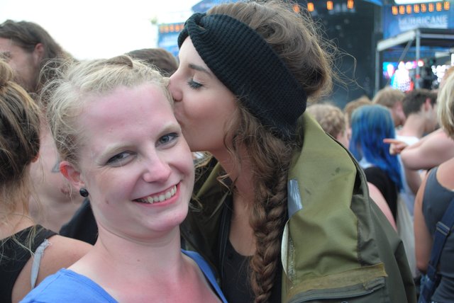 Ira (li.) und Lena aus der Nähe von Wacken