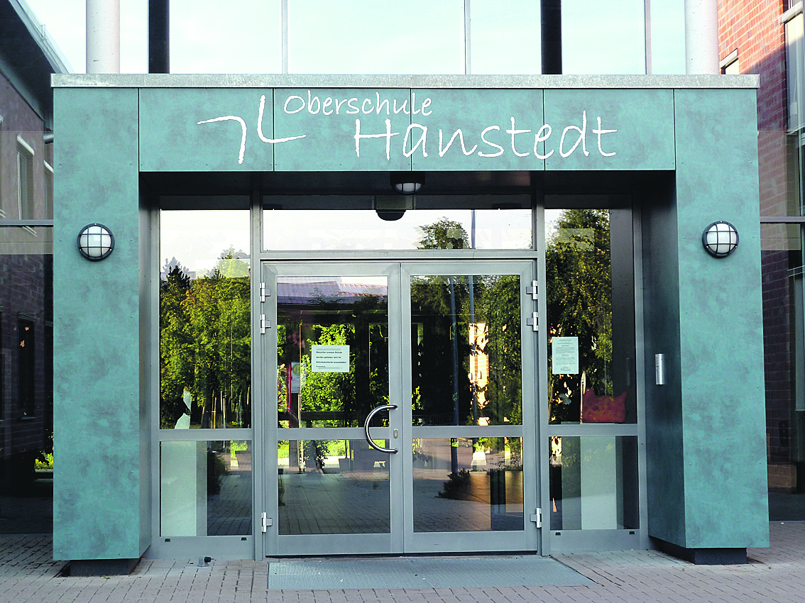 Die Oberschule Hanstedt hat einen hervorragenden Ruf,
dennoch lassen die Anmeldezahlen im Gegensatz
zu Jesteburg zu wünschen übrig