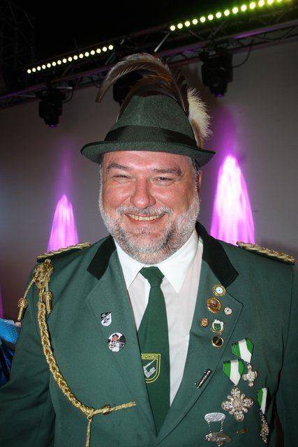Schützenpräsident Rolf Bürger