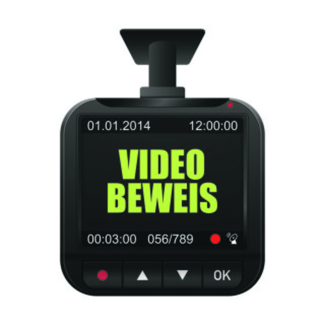 Ist in der Diskussion: der Videobeweis mittels Dashcam