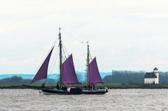 Die "Wilhelmine" auf Osrtsee-Törn