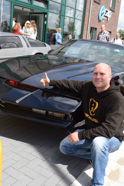 Originalgetreuer "K.I.T.T"-Nachbau: Marco Maltzahn aus Hamburg