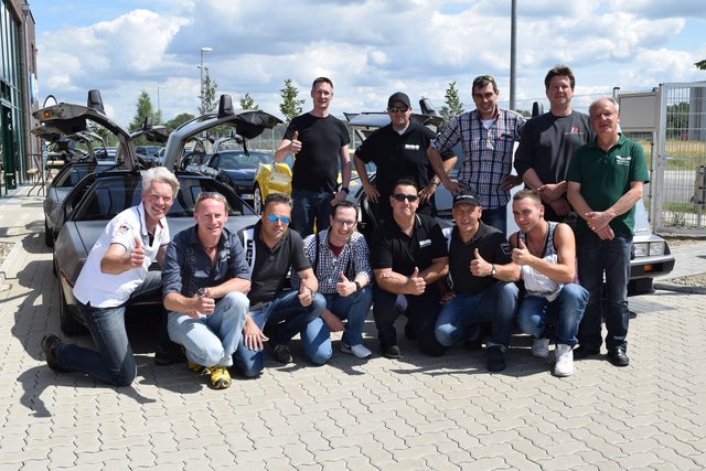 Großes "DeLorean"-Treffen in der Luhestadt