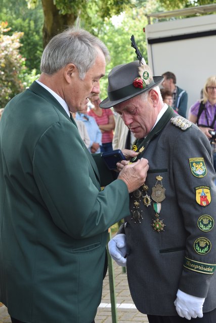 Impressionen: Schützenproklamation in Toppenstedt
