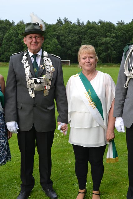 Das Königspaar Erwin und Sigrid Mühlbacher