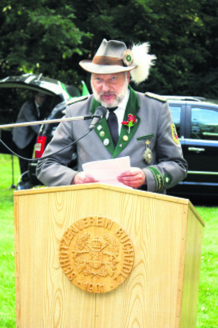 ... Schützenpräsident Michael Krohn