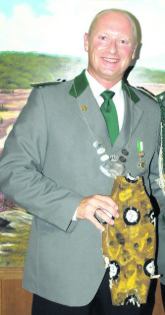 Stellte die Pläne für das neue Schützenfest vor: Frank
Lechtenfeld | Foto: Schützenverein Hanstedt