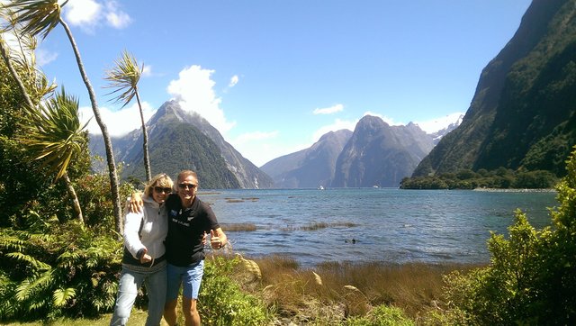 Martina Wiese besuchte ihren Mann Michael in Neuseeland | Foto: Wiese