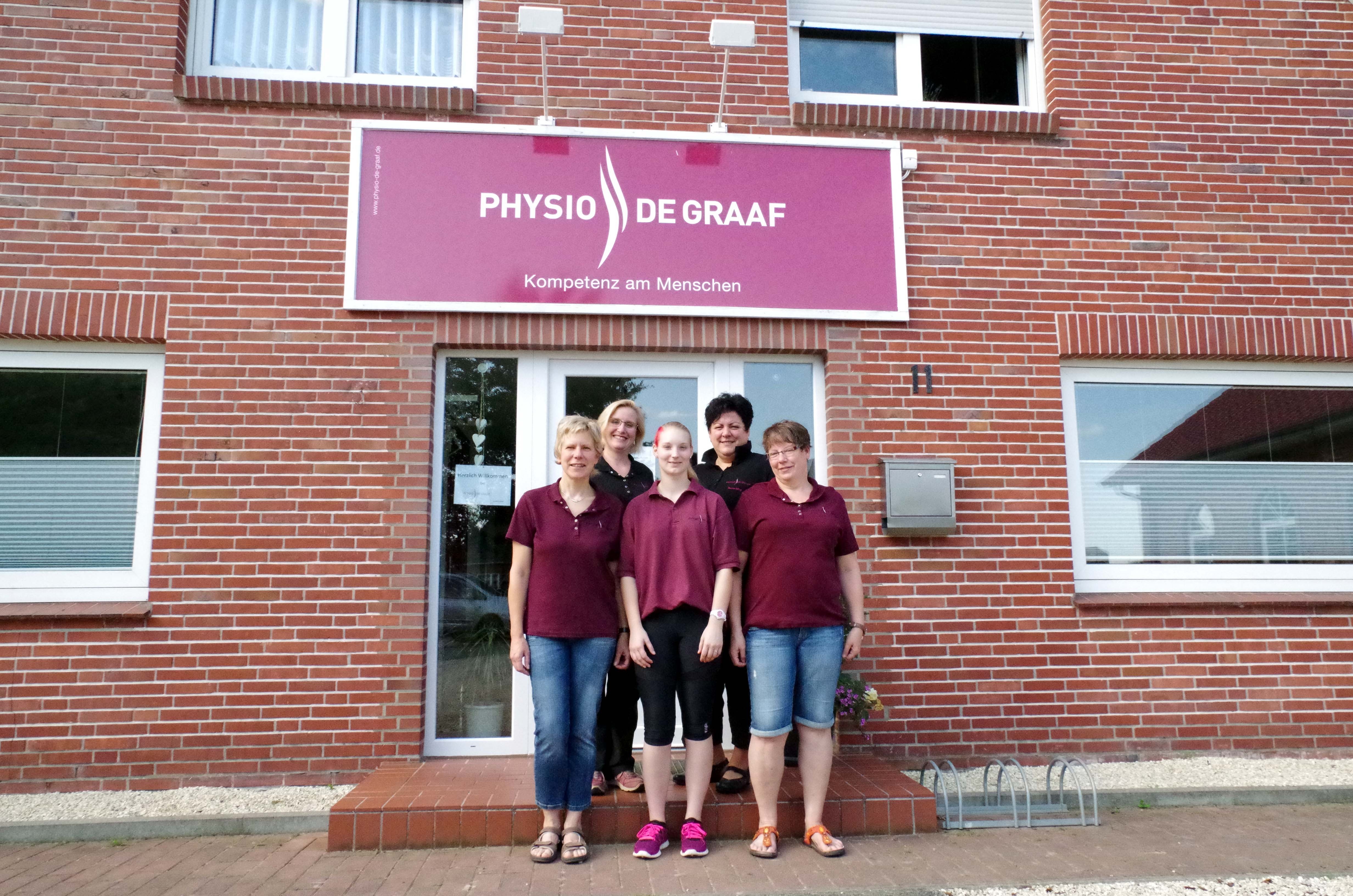 Das Team von „Physio de Graaf“ bietet Kompetenz und Bewegung mit Spaß