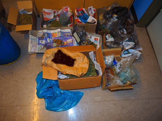 Fertig verarbeitetes Marihuana | Foto: Polizei